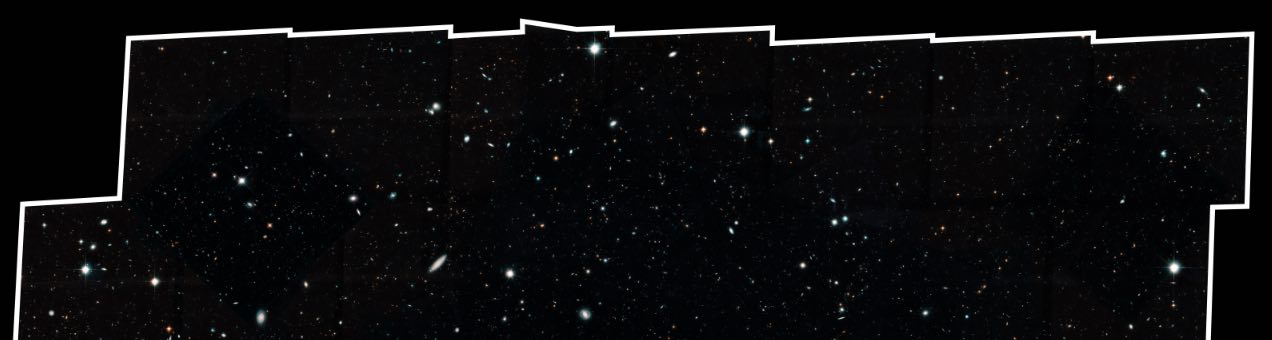 hubble deep field view