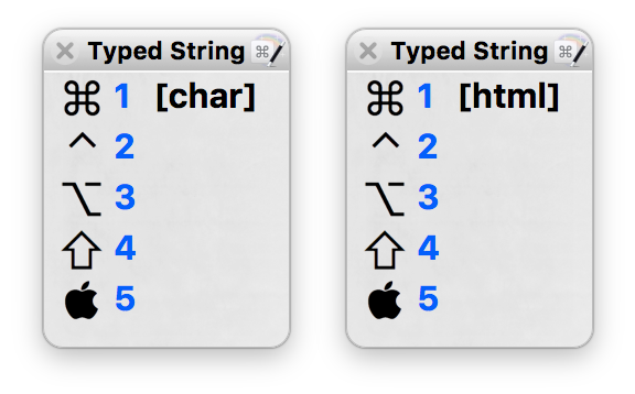 mac keyboard symbols