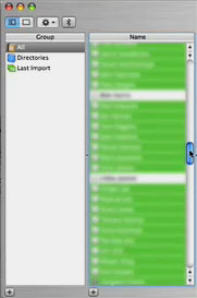 Address Book screenshot