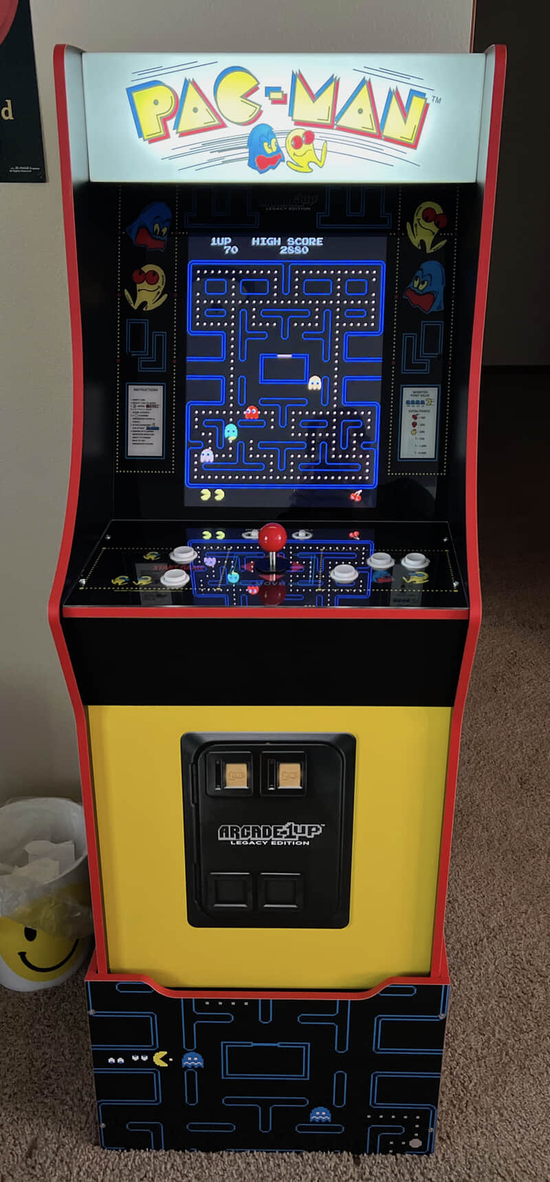 long pac man arcade